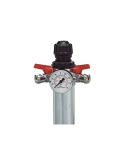 Выходной редуктор с керамическим фильтром и манометром Asturomec 61003