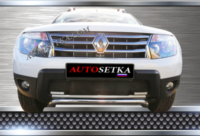 Premium защита радиатора для Renault Duster (2010-2015)