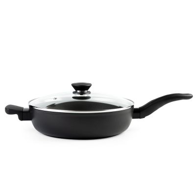 iCook Сковорода с антипригарным покрытием со стеклянной крышкой, 28 см