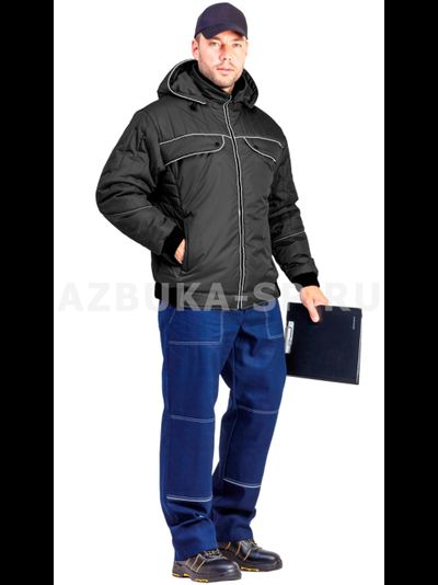Куртка ТАХО, цв. черный (демисезонная)