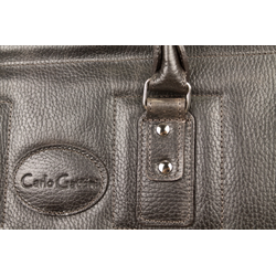 Кожаный саквояж Fabriano brown (арт. 4008-04)