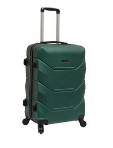 Пластиковый чемодан Freedom темно-зеленый размер S