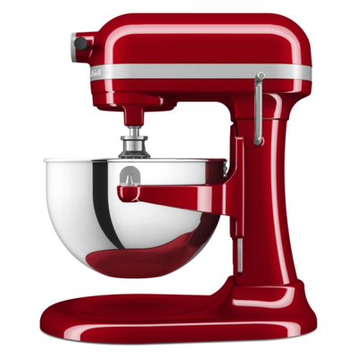 Миксер профессиональный KitchenAid, Heavy Duty, чаша 5,2 л., красный, 5KSM55SXXEER