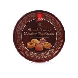 Печенье BISCA Butter Cookies Chocolate Chip с шоколадом 454г