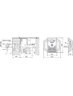 Противоток встраиваемый Fitstar (Hugo Lahme) Junior 2,6 кВт