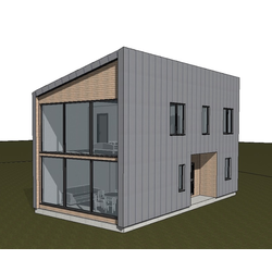 Двухэтажный дом с тремя спальнями 112.13м² (S3)