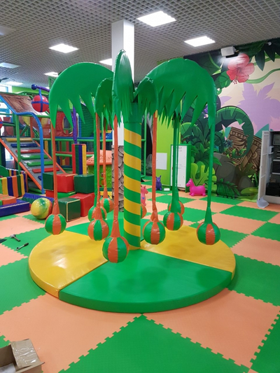 Карусель пальма без электродвигателя