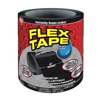 СВЕРХСИЛЬНАЯ КЛЕЙКАЯ ЛЕНТА FLEX TAPE 4" ОПТОМ