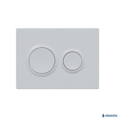 Кнопка AQUAZIA для инсталляции NOVUM O4 (Soft Touch белая)