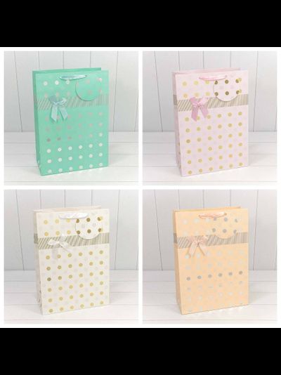 Пакет подарочный "Леди" (микс), 32*45*15см