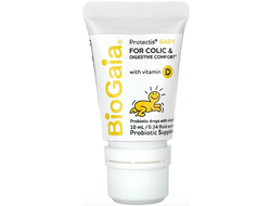 BioGaia Protectis Baby Drops For Colic with Vitamin D - Капли против колик и для комфортного пищеварения с витамином D для младенцев