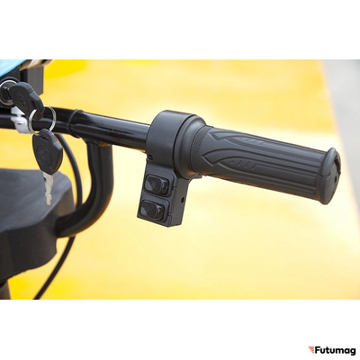 Платформенная тележка электрическая RuTrike ПЛИТА БУКСИР 1500