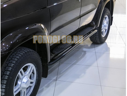 Защита порого УАЗ Патриот