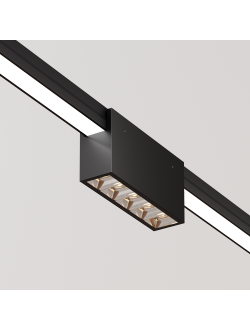 Уличный трековый светильник Points Elasity IP 3000К 10Вт 45° черный, O-TR01-2-S-10WB3K, Maytoni
