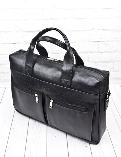 Сумка для ноутбука Lugano black (арт. 1007-01)