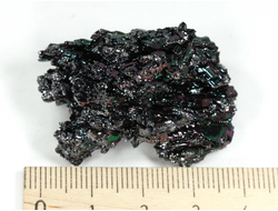 Карборунд, карбид кремния кристаллический (37*25*22 мм, 18 г) №29589