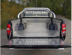 Защитный алюминиевый вкладыш в кузов Mitsubishi L200 (комплект)