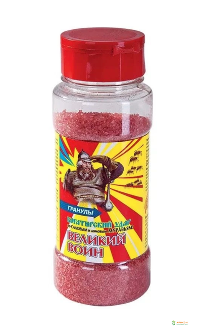 Гранулы Великий Воин от муравьев 150г