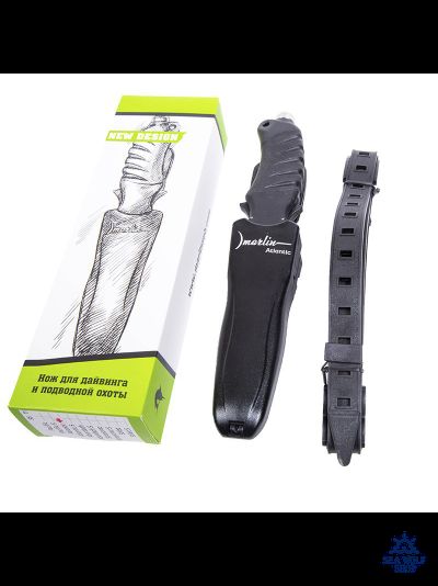 Нож подводный Marlin ATLANTIC stainless steel для дайвинга