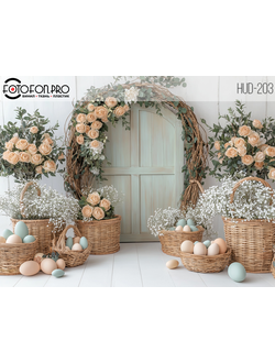 Фотофон виниловый «Пасхальный мотив»