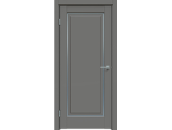 Дверь ПО 651 в цвете Медиум Грей с парящей филенкой