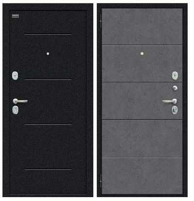 Граффити-1 Инсайд Букле черное/Slate Art