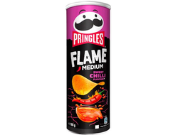 Чипсы Pringles Flame Сладкий Чили 160гр