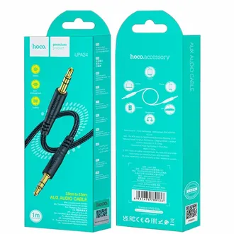 Кабель AUX HOCO UPA24 Jack 3.5mm (m)-Jack 3.5mm (m) 1.0м нейлон