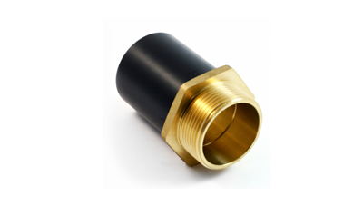 Переходной вкладыш Латунный/ПЭ 110х4" НР EUROSTANDARD