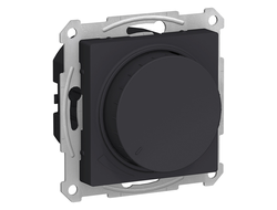 Светорегулятор поворотный 400 Вт, карбон, серия AtlasDesign