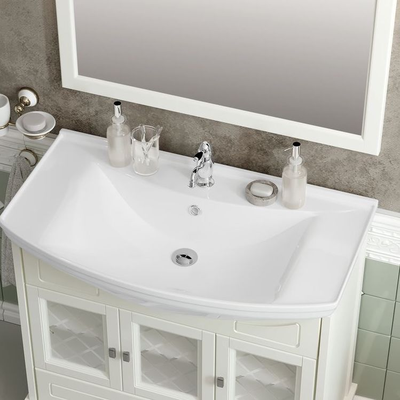 Мебель для ванной Opadiris Омега 85 слоновая кость