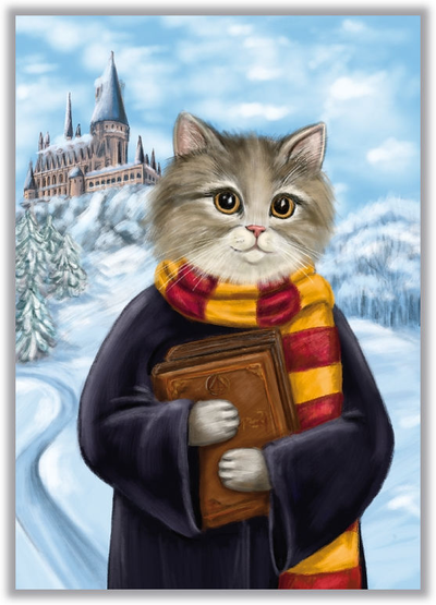 Хогвартс в стиле "CAT". Гермиона