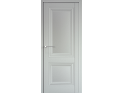 Дверь интерьерная Спарта 2 цвет платина