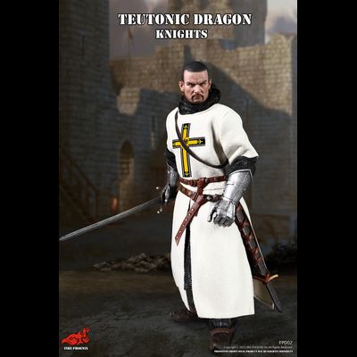 Рыцарь тевтонского ордена - Коллекционная ФИГУРКА 1/6 TEUTONIC DRAGON KNIGHT (FP002) - FIRE PHOENIX