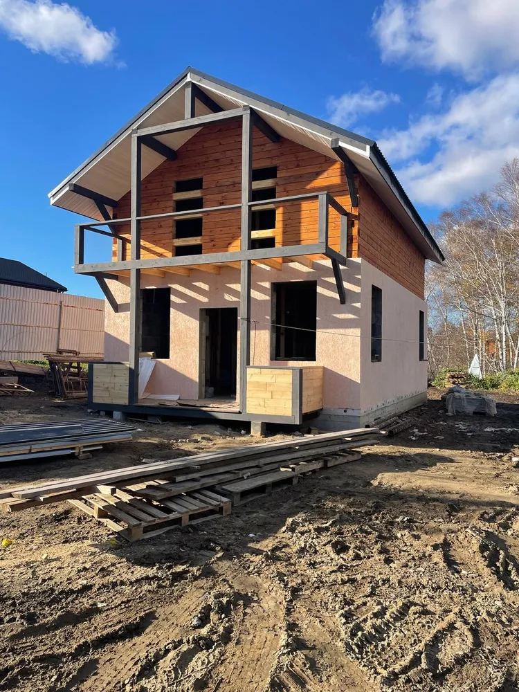 Комбинированный дом 