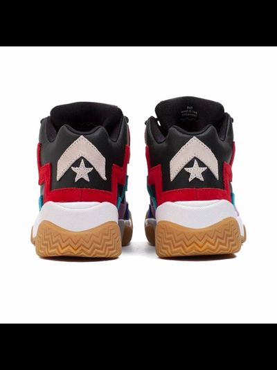 Кроссовки Converse Basketball Mid Top высокие цветные