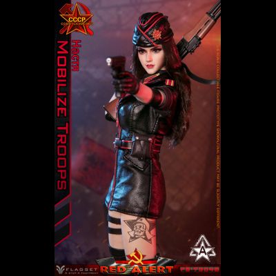 Боевая подруга Настя - КОЛЛЕКЦИОННАЯ ФИГУРКА 1/6 RED ALERT Настя (FS-73048A) - FLAGSET