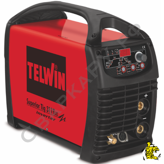 Установка для аргонодуговой сварки Telwin SUPERIOR TIG 311 DC-HF/LIFT 400V (400В,300А,18кг)