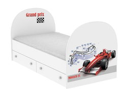 Кровать "Формула-1" с/без ящ Гарант