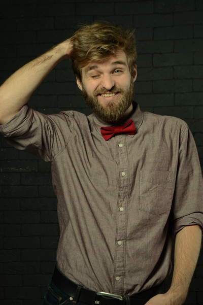 Бордовая галстук бабочка Санкт-Петербург