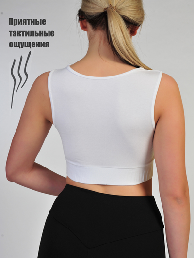 Топ 687 белый