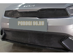 Защита радиатора KIA Cerato 2021- black низ