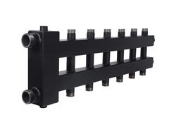 Коллектор (дублер компакт) ROMMER с гидроразделителем на 3+3+1 контура (Арт. RDG-0018-024037)