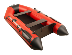Моторная лодка Аква 2800 красный/черный