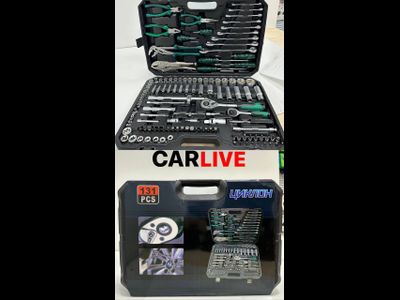 Авто Наборы-профессиональных  ключей и головок 131 pcs