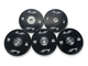 Aerofit AFBD 10кг Бамперные диски для кроссфита, черные