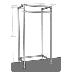 (ПСТП2000) Примерочная прямая "Joker"