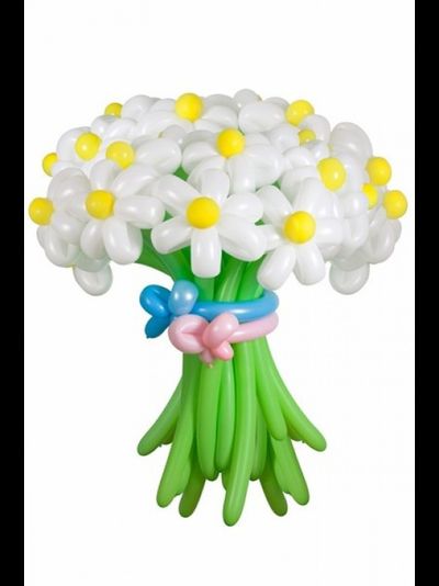 Букет Белые ромашки 15 шт.