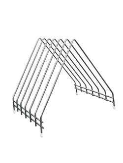 Подставка для досок на 6 шт. 29*25,5*28 см, нержавеющая сталь