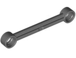 Technic, Link 1 x 6 without Stoppers, Dark Bluish Gray (2739a / 4629920)